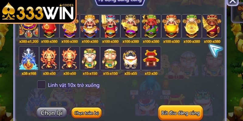 Câu Cá Phát Tài 333Win - Bí Kíp Săn Thưởng Chiến Thắng 2 Hệ thống tính năng hỗ trợ và vũ khí đa dạng