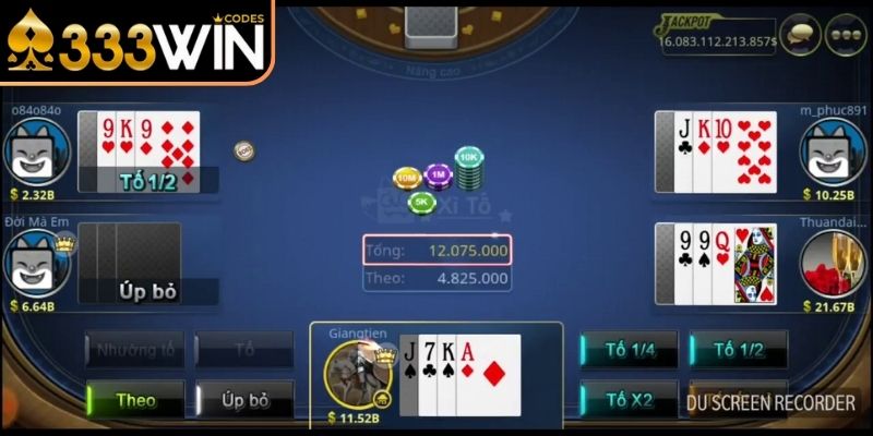 Nghệ thuật quan sát Xì Tố 333Win và bắt bài đối thủ